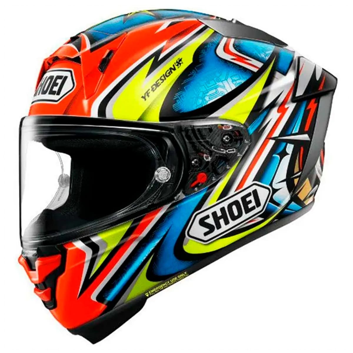 Capacete Shoei X-SPR PRO Alex Marquez73 V2 TC-2 - Sacramento