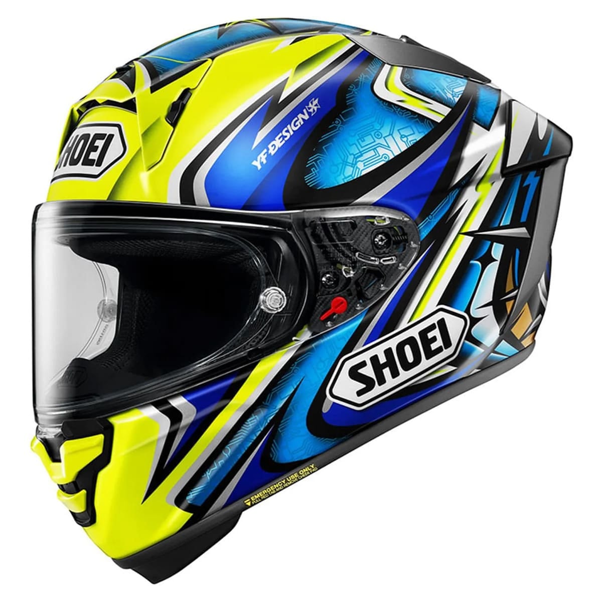 Capacete Shoei X-SPR PRO Alex Marquez73 V2 TC-2 - Sacramento