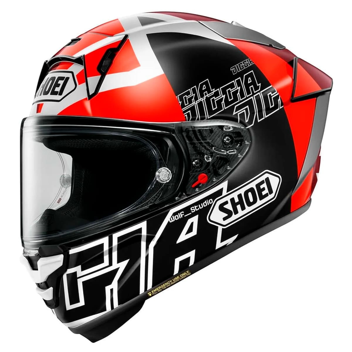 Capacete Shoei X-SPR PRO Marquez 8 TC-1 - Sacramento