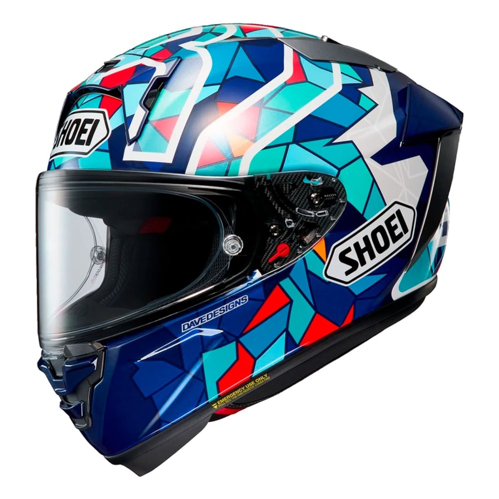 Capacete Shoei X-SPR PRO Marquez Barcelona TC-10