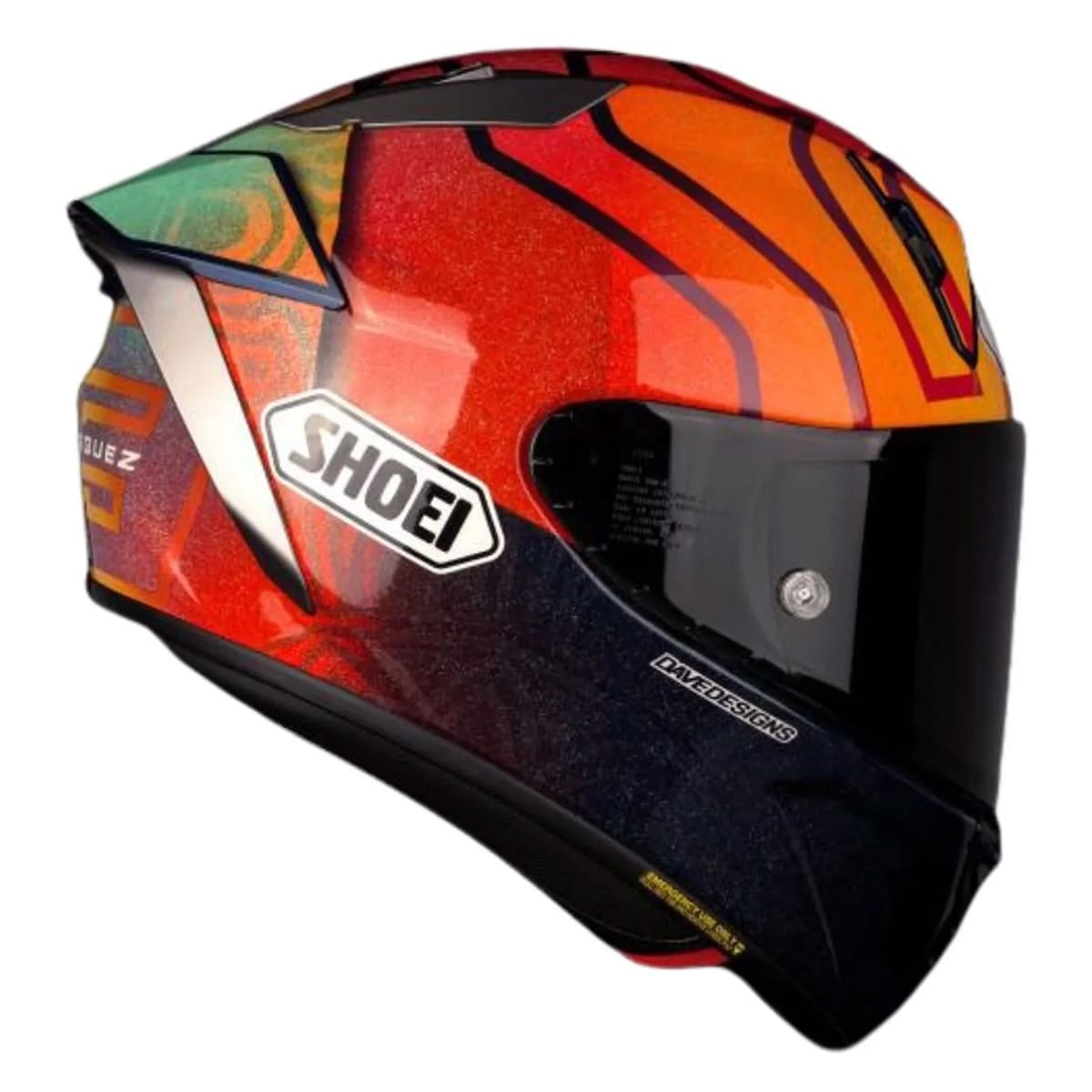 Capacete Shoei X-SPR PRO Marquez Holi TC-1 - Sacramento