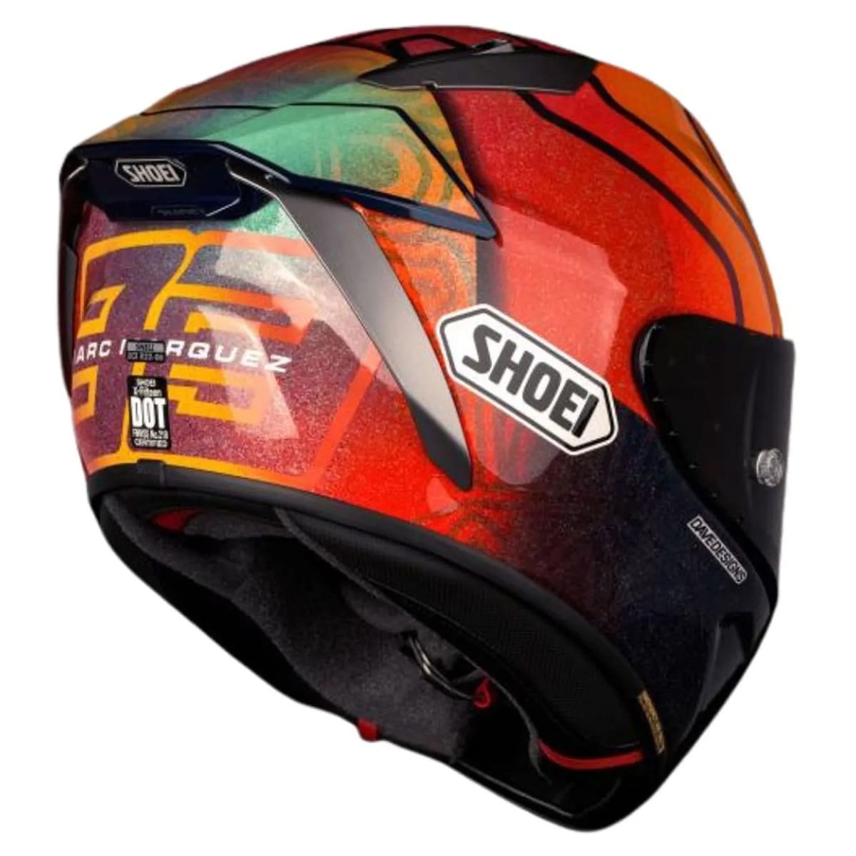 Capacete Shoei X-SPR PRO Marquez Holi TC-1 - Sacramento