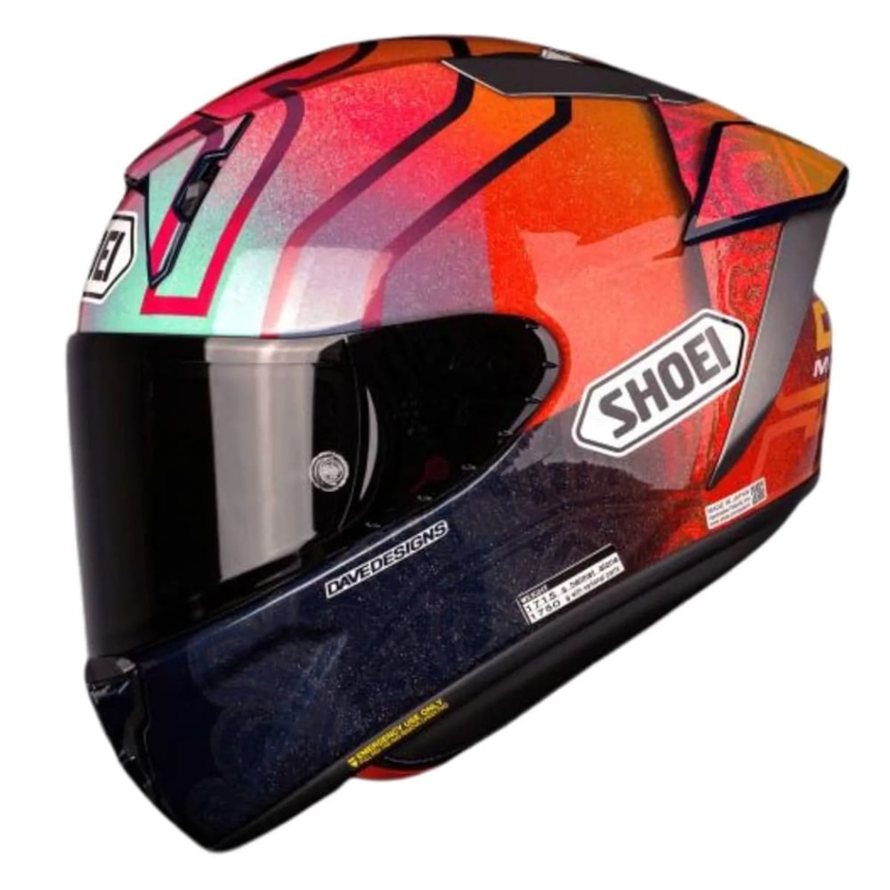 Capacete Shoei X-SPR PRO Marquez Holi TC-1
