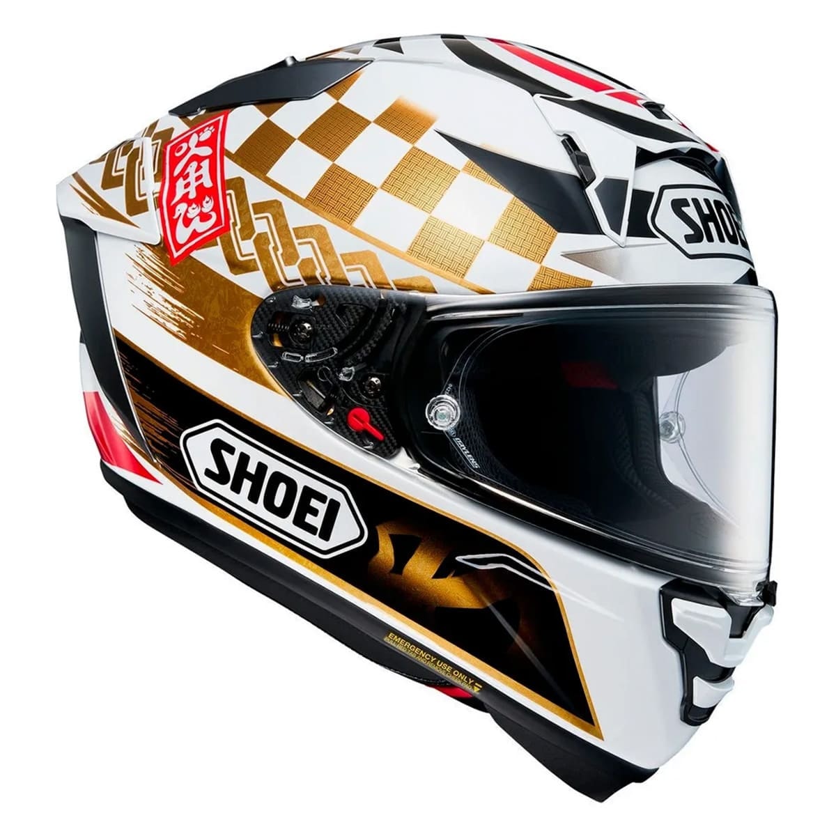 セキュリティ・セーフティ SHOEI X-Fifteen MARQUEZ MOTEGI 4 TC-1 Capacete Shoei X-SPR PRO Marquez Motegi 4 TC-1 - Sacramento