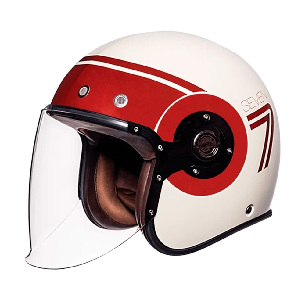 Capacete SMK Retro Jet Seven GL130