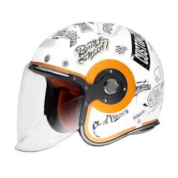 Capacete SMK Retro Jet Tracker Ma124