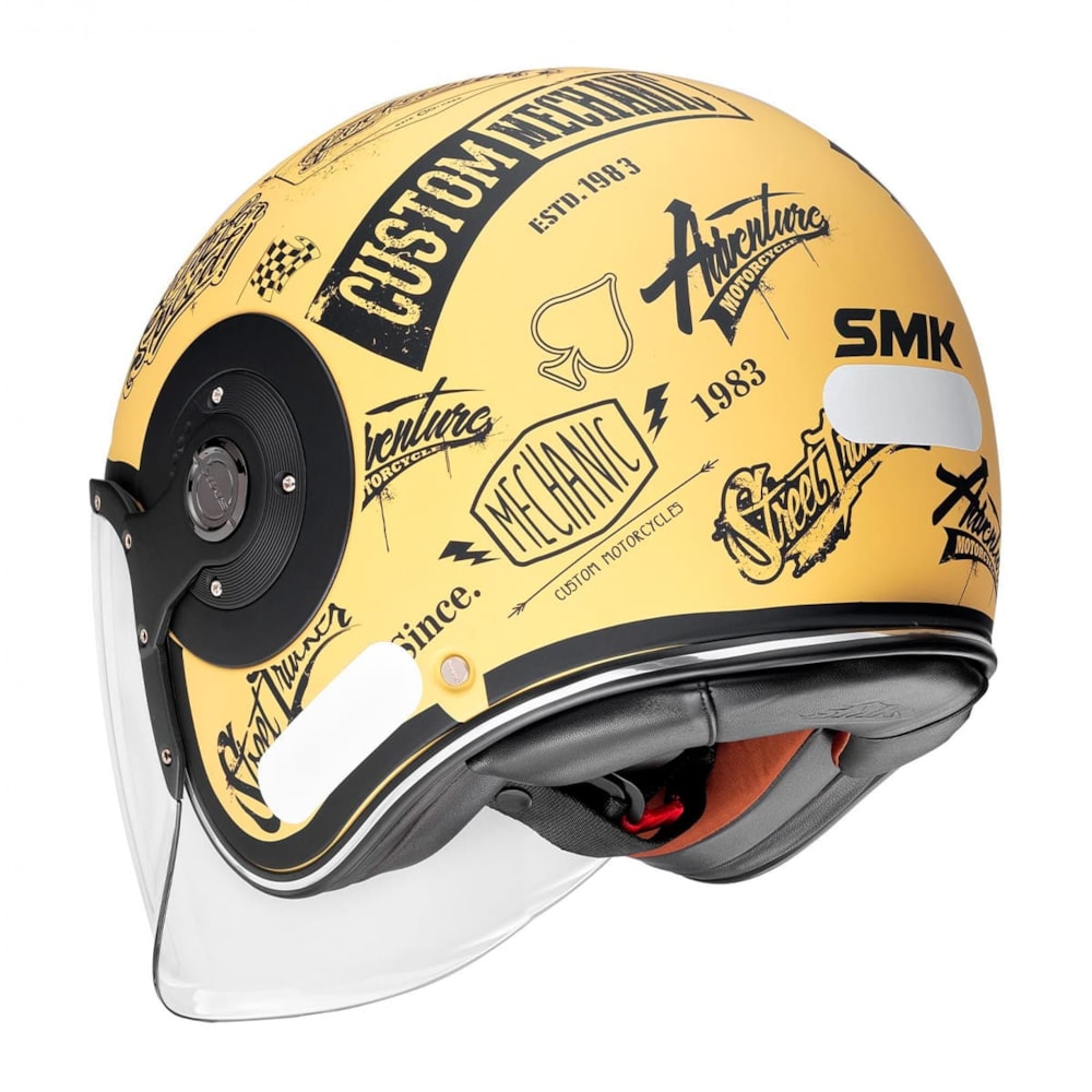 Capacete SMK Retro Jet Tracker Ma622