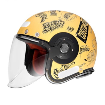 Capacete SMK Retro Jet Tracker Ma622