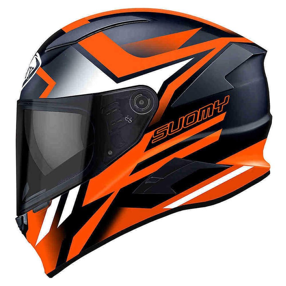 Capacete Suomy Speedstar Asymmetric Orange Fluo