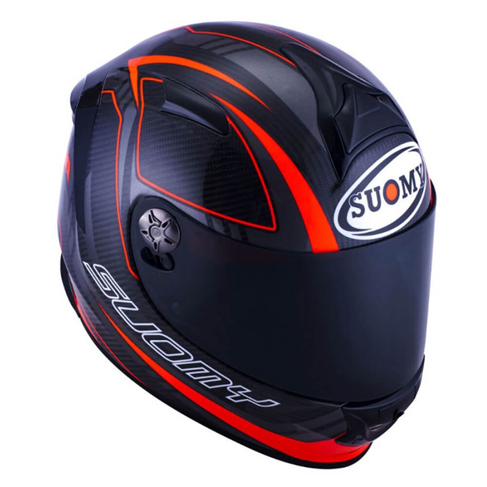 Capacete Suomy SR Sport Carbon Red - Sacramento