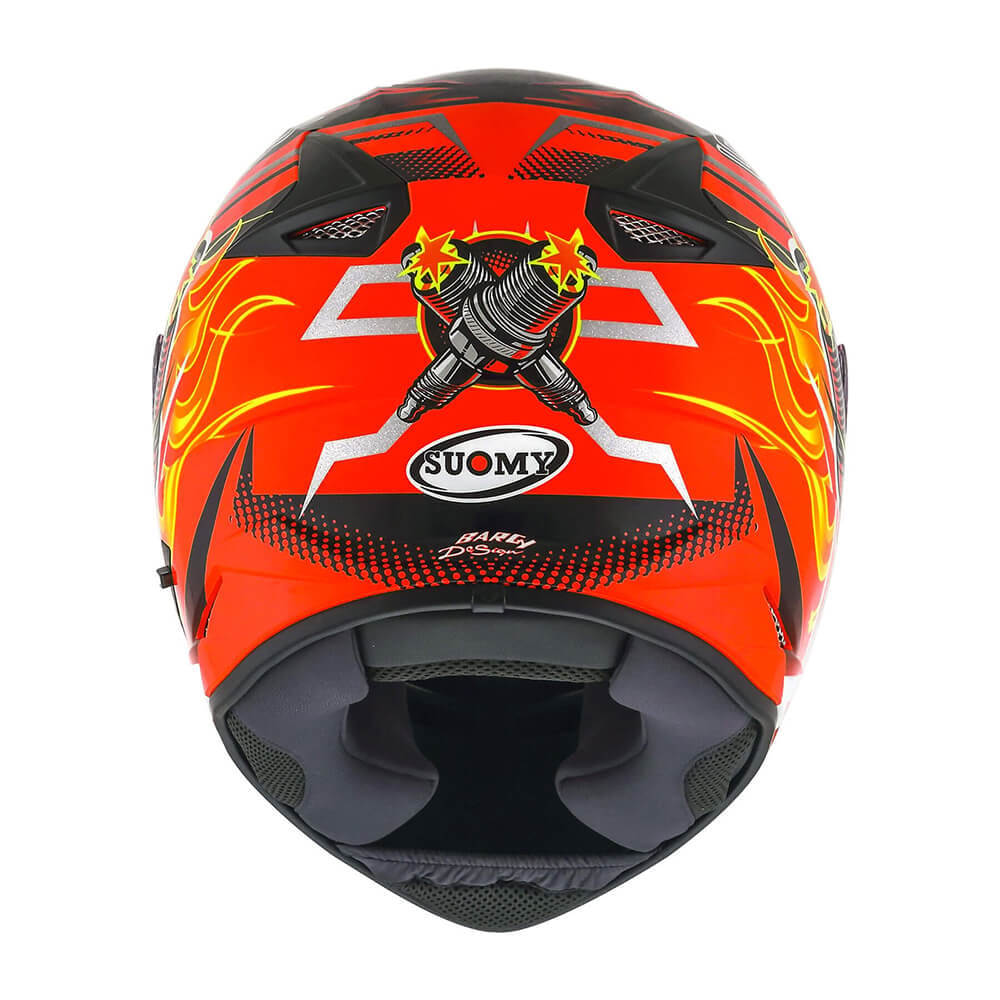 Capacete Suomy Stellar Boost Orange