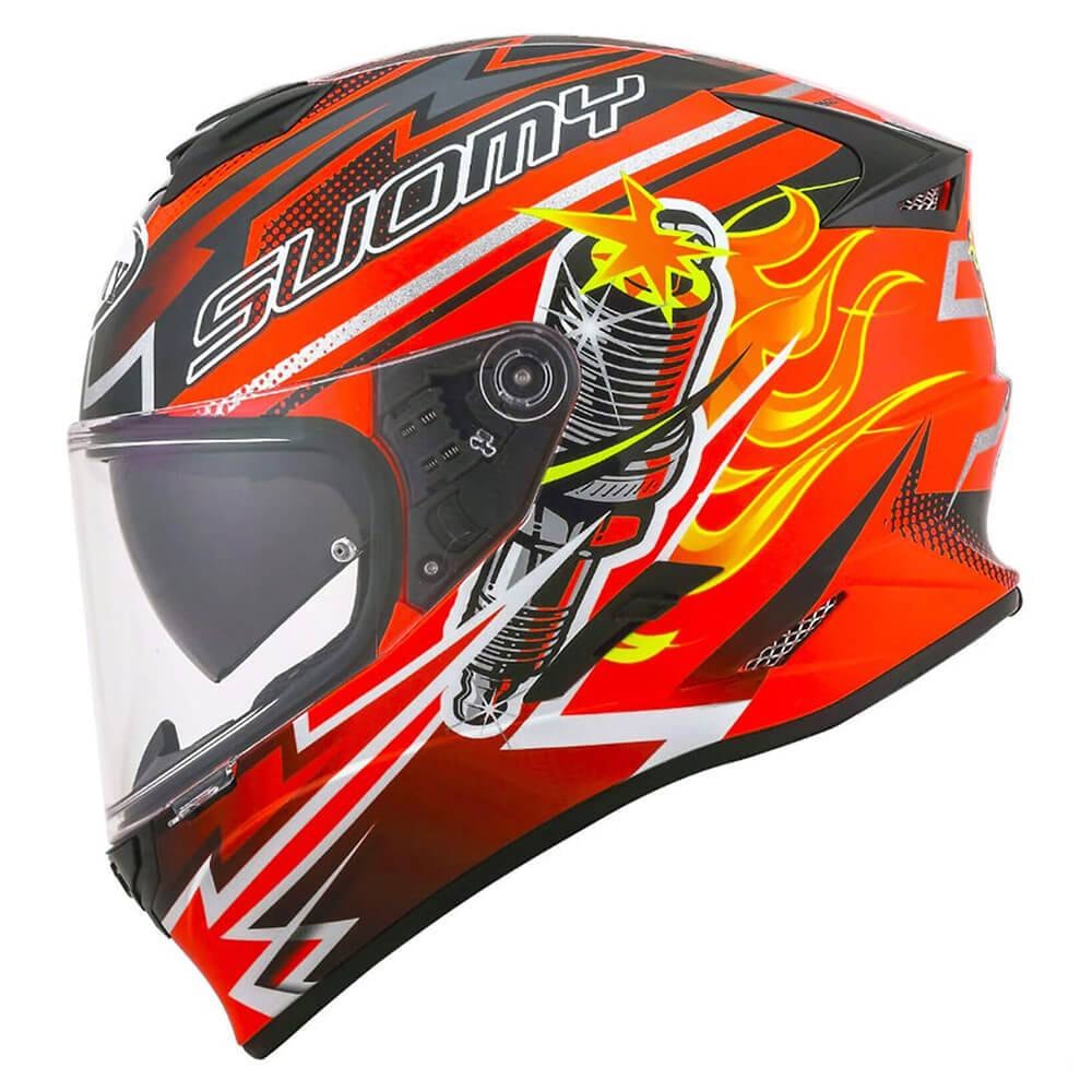 Capacete Suomy Stellar Boost Orange