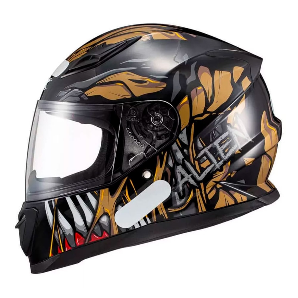 Capacete Texx Hawk Alien