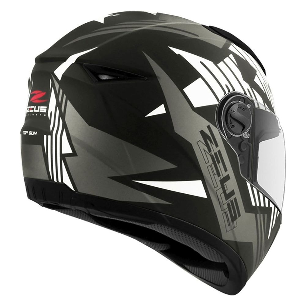 Capacete Zeus 811 Matt Black Al28 - Sacramento