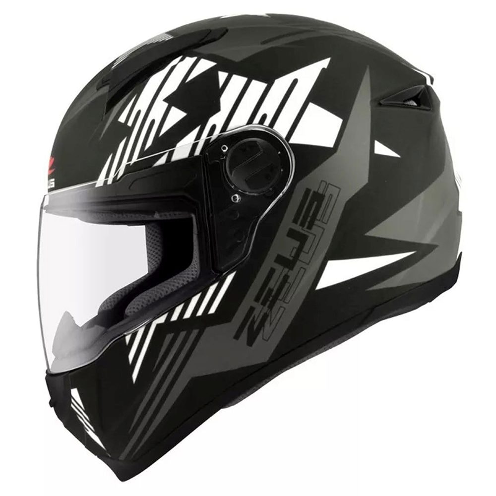 Capacete Zeus 811 Matt Black Al28 - Sacramento