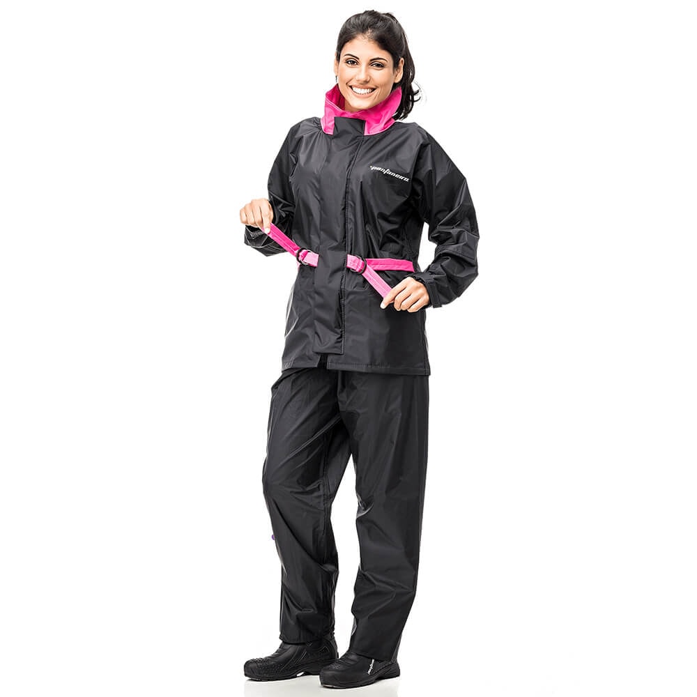 Conjunto Capa de Chuva Pantaneiro Nylon Feminino (1.100)