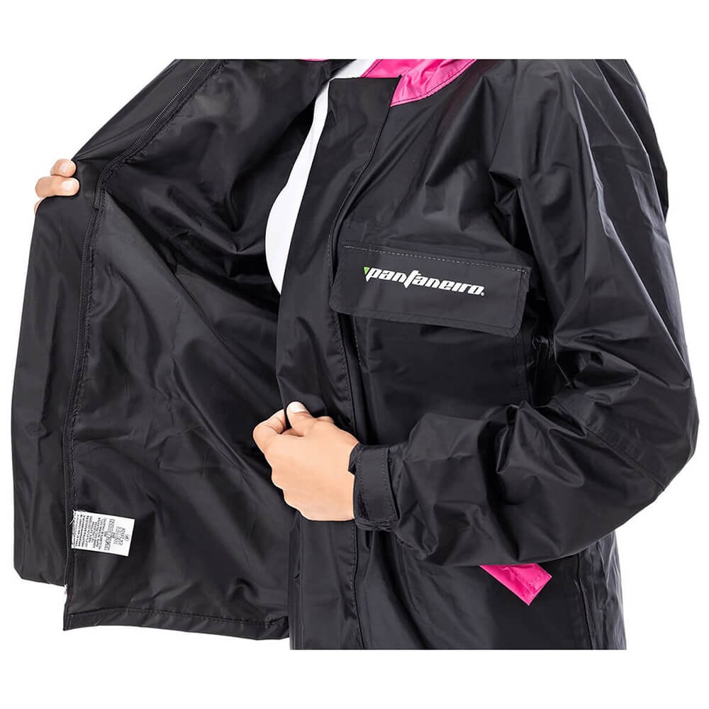Conjunto Capa de Chuva Pantaneiro Nylon Feminino Luxo (1.900)