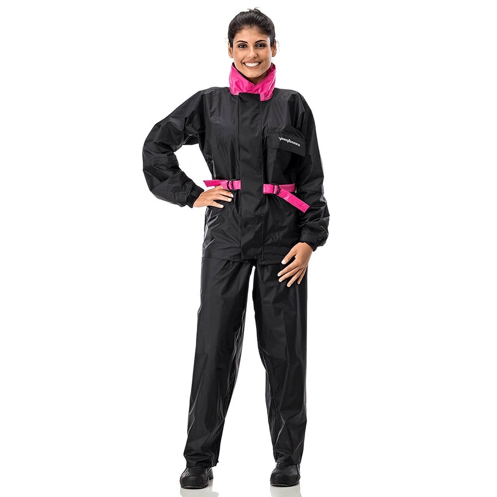 Conjunto Capa de Chuva Pantaneiro Nylon Feminino Luxo (1.900)
