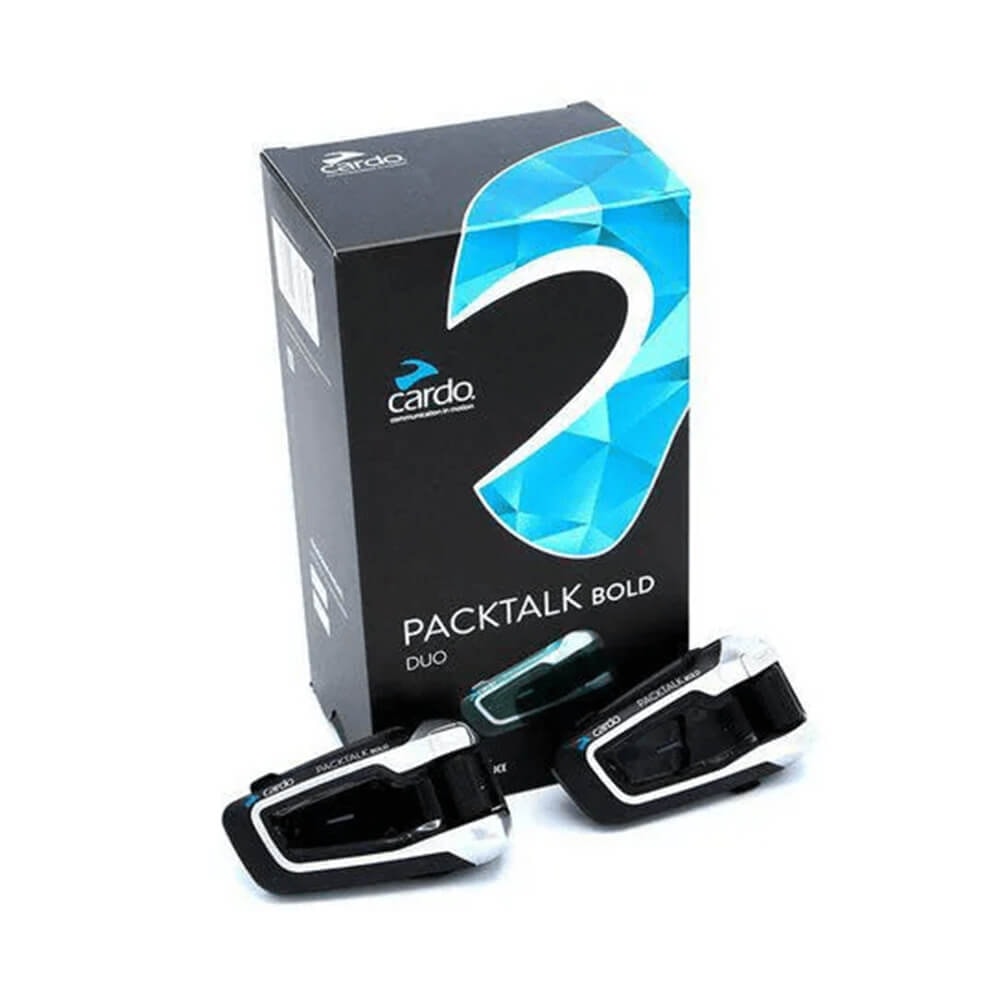 Cardo PACKTALK BOLD DUO★2個セット★パックトーク Intercomunicador Cardo Packtalk Bold JBL Duo (2 Peças) - Sacramento