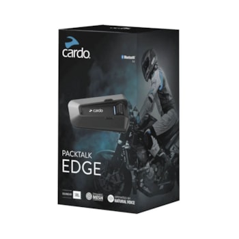 Intercomunicador Cardo Packtalk Edge Single (1 Peça)