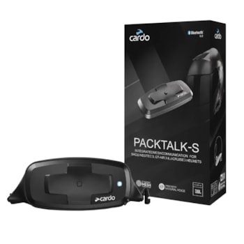 Intercomunicador Cardo Packtalk-S Shoei Geracao 3 Single (1 Peça)