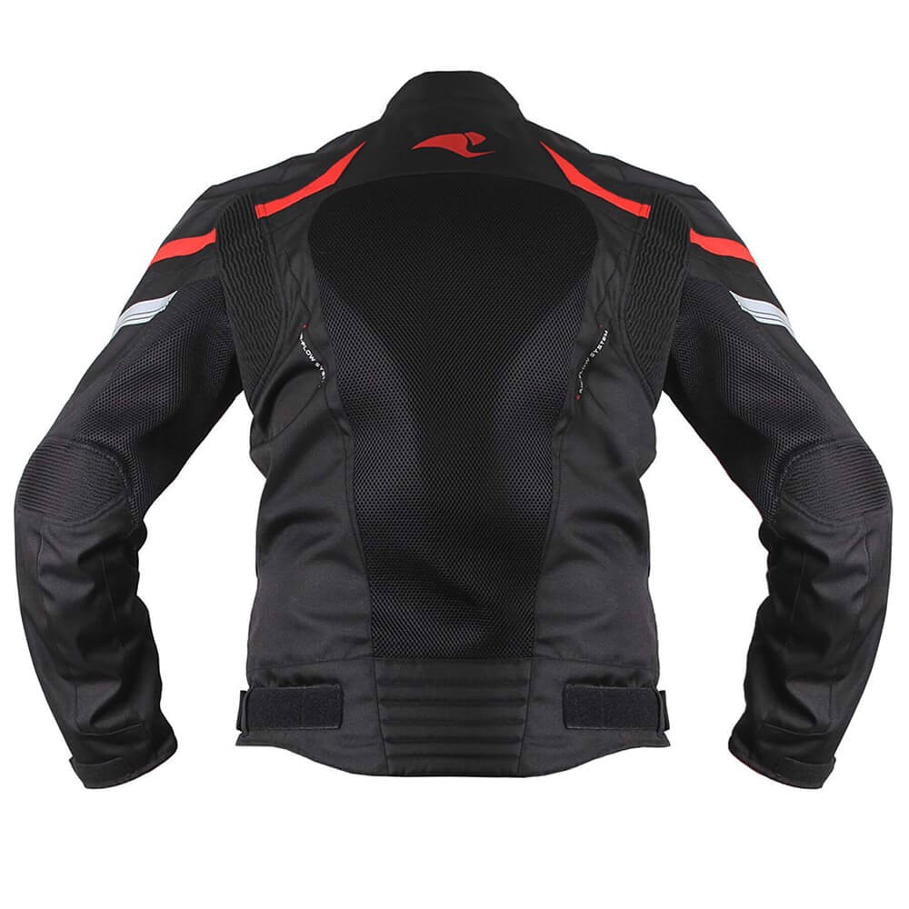 Jaqueta Race Tech Eagle Air Preto/Vermelho