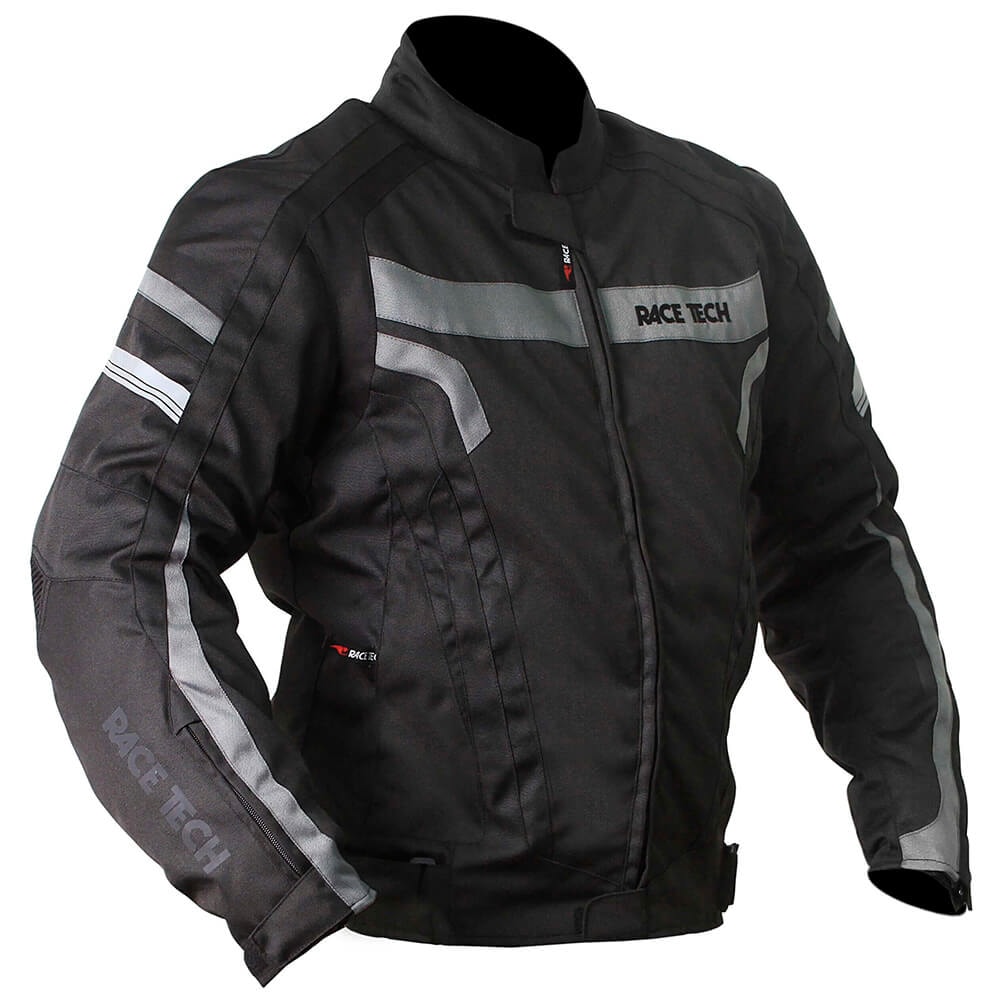 Jaqueta Race Tech Eagle Preto/Cinza