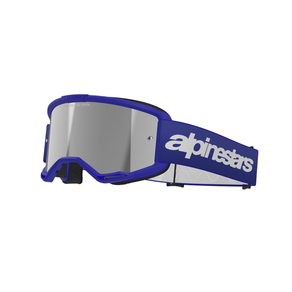 Oculos Alpinestars Vision 3 Wordmark Lente Espelhada Silver