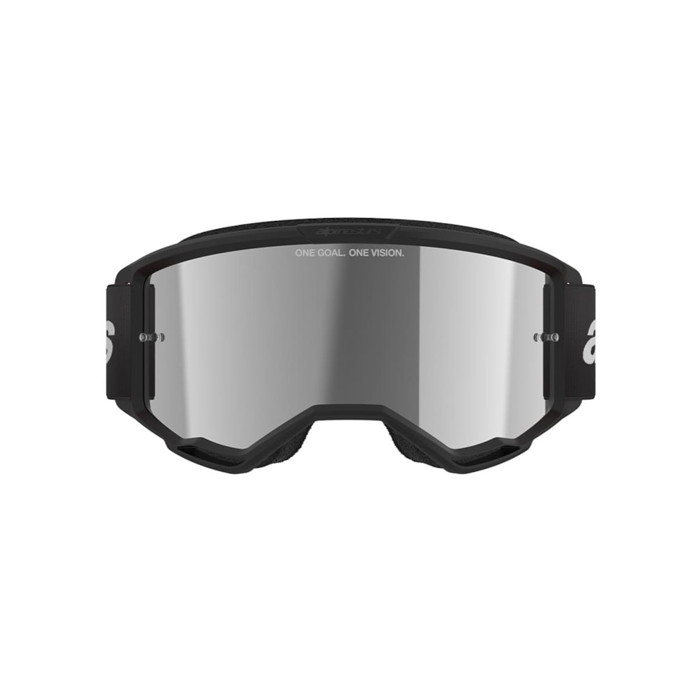 Oculos Alpinestars Vision 3 Wordmark Lente Espelhada Silver