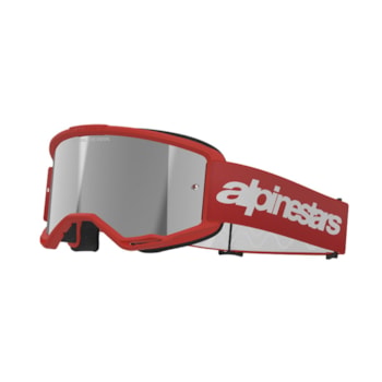 Oculos Alpinestars Vision 3 Wordmark Lente Espelhada Silver