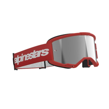 Oculos Alpinestars Vision 3 Wordmark Lente Espelhada Silver