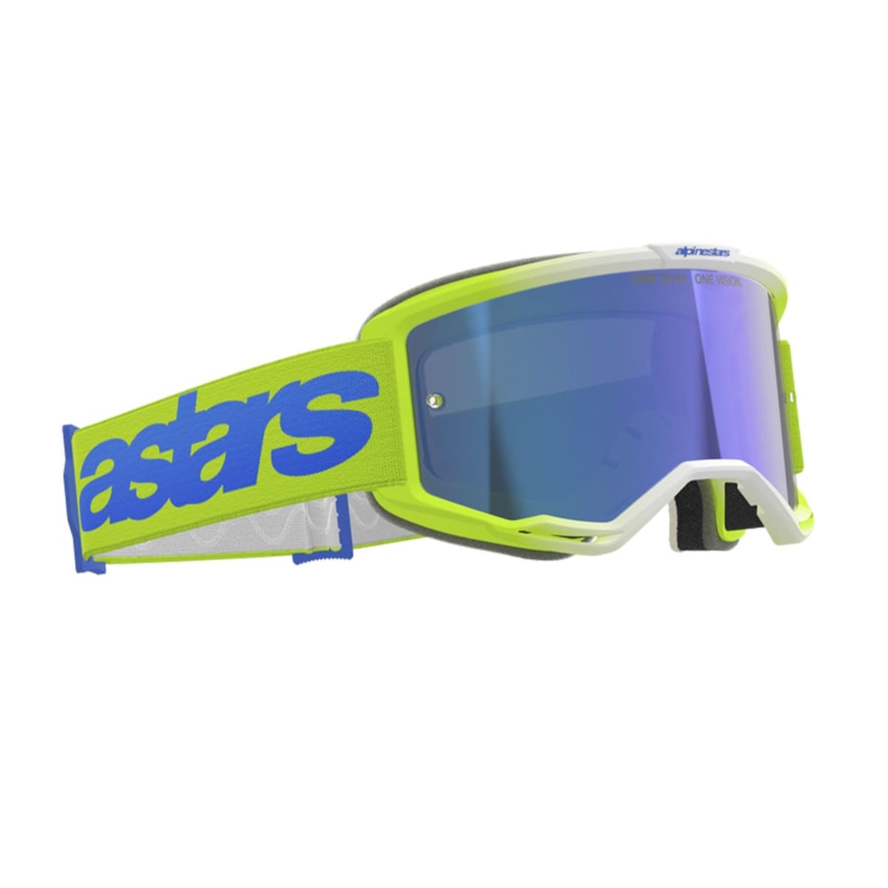 Oculos Alpinestars Vision 5 Blaze Lente Espelhada Azul