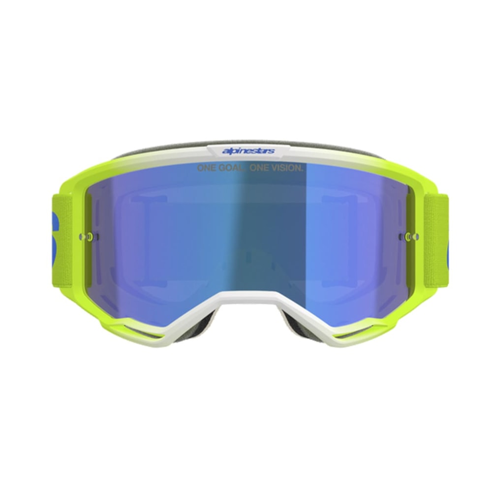 Oculos Alpinestars Vision 5 Blaze Lente Espelhada Azul