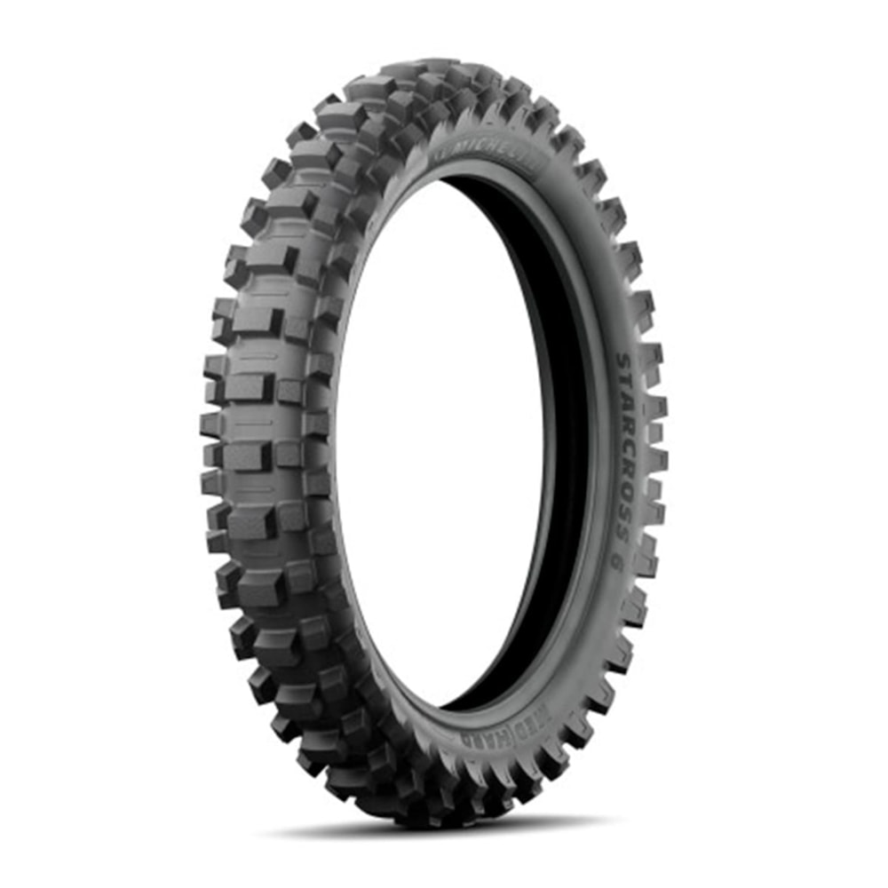 Pneu Michelin 110/90-19 M/C 62M STARCROSS 6 MEDIUM HARD NHS R TT- Motocross Traseiro