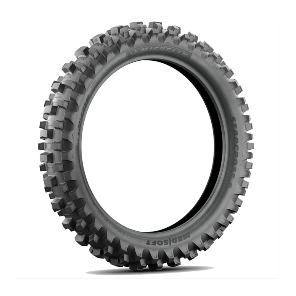 Pneu Michelin 120/80-19 M/C 63M STARCROSS 6MH Medium Hard- Motocross Traseiro