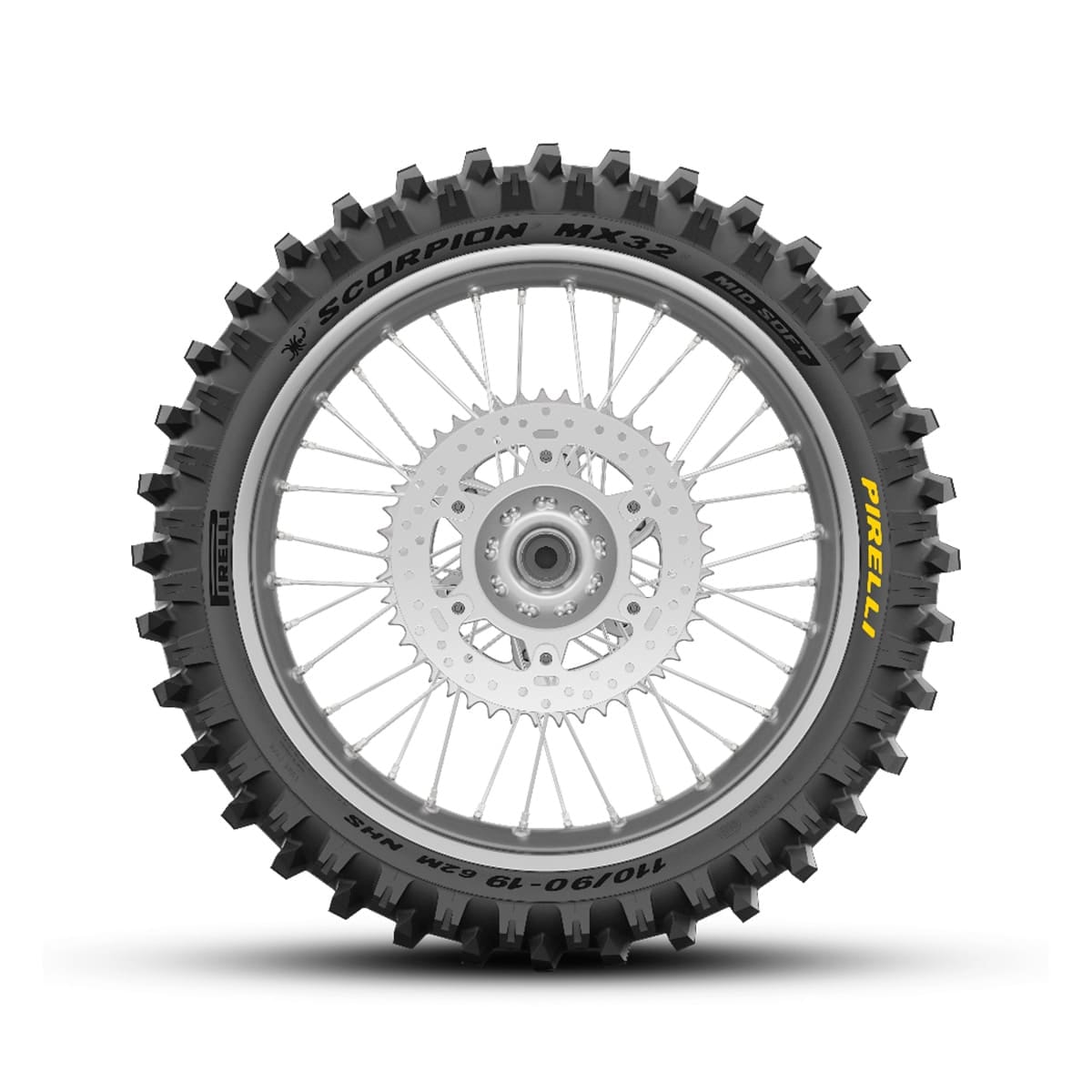 Pneu Pirelli 80/100-21 51M Scorpion Mx32 Mid Soft Dianteiro
