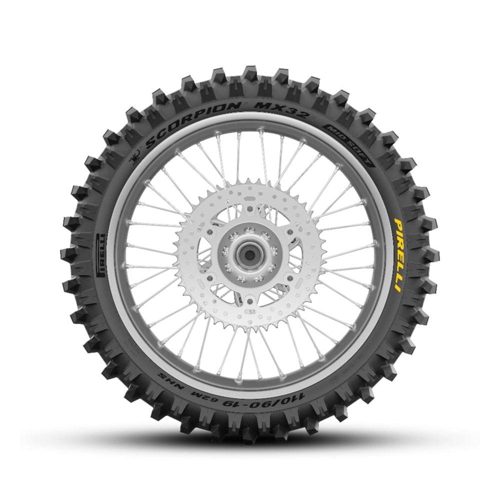 Pneu Pirelli 80/100-21 51M Scorpion Mx32 Mid Soft Dianteiro