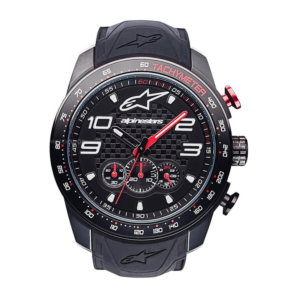 Relógio Alpinestars Tech Chrono Pto Silic Pto/Pto