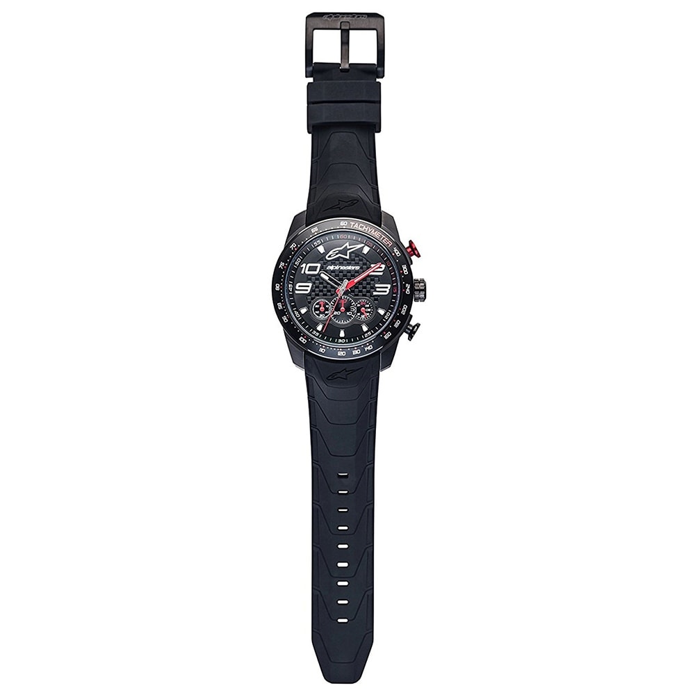 Relógio Alpinestars Tech Chrono Pto Silic Pto/Pto