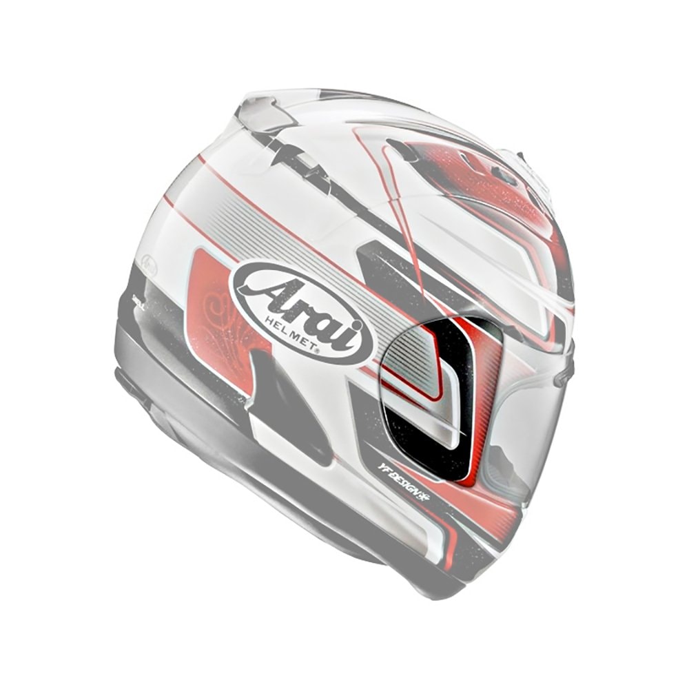 Tampa Lateral Arai RX-7 GP / Axces 2 / Chaser Dani 26 Red