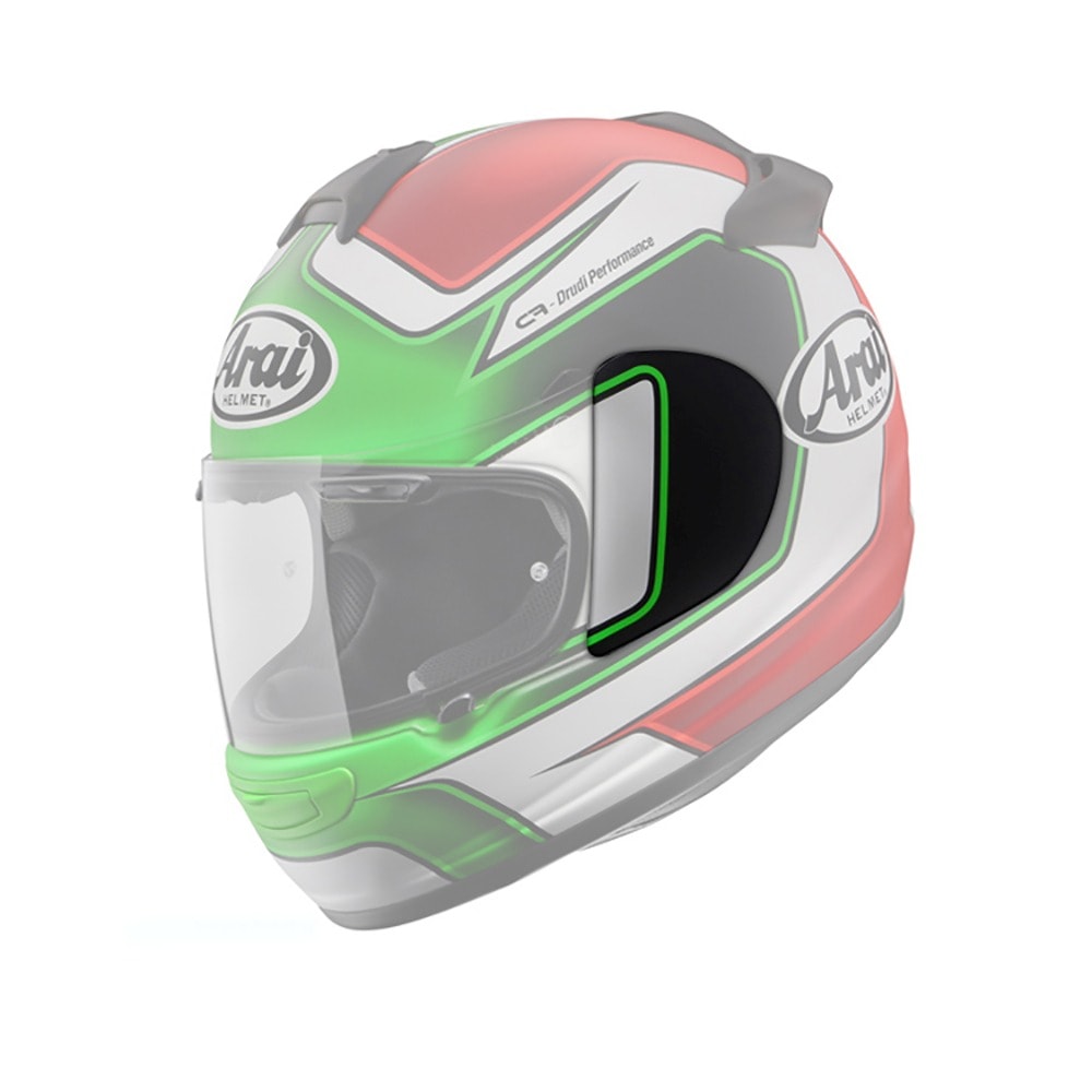 Tampa Lateral Arai RX-7 GP / Axces 2 / Chaser Giugliano