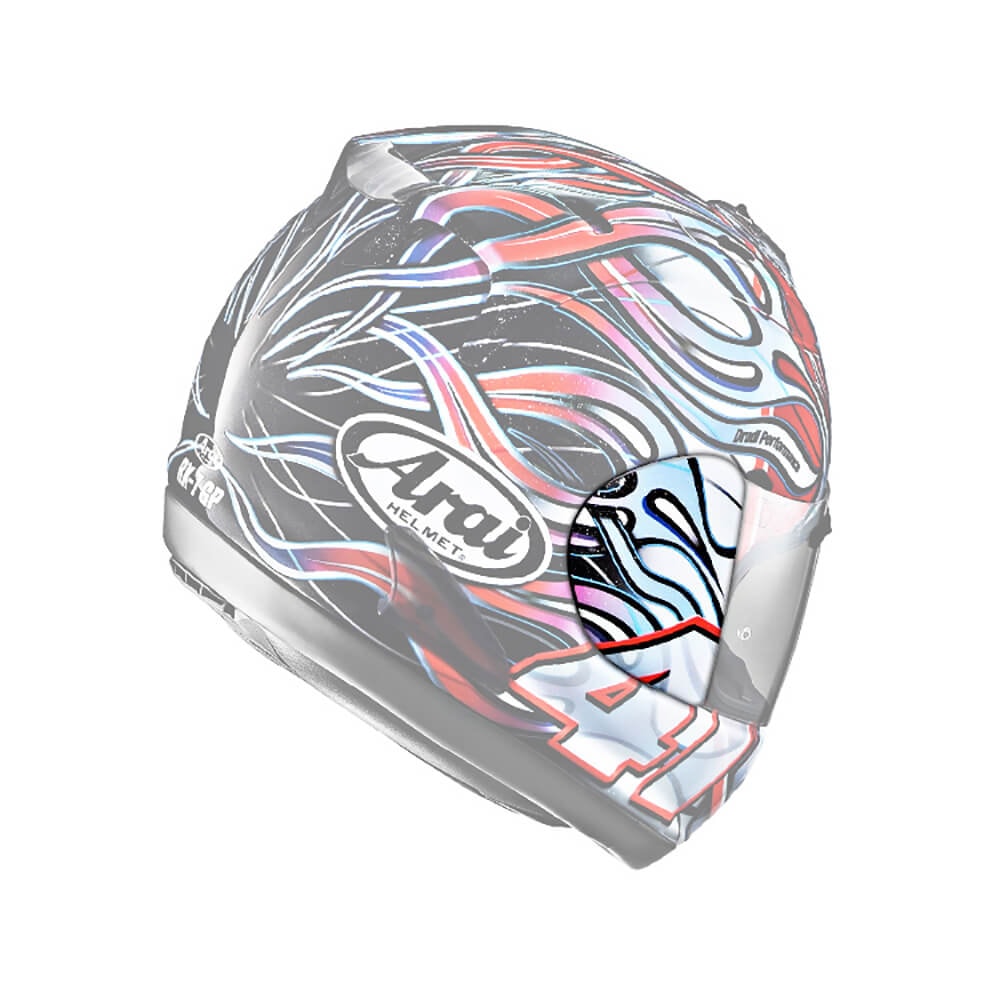 Tampa Lateral Arai RX-7 GP / Axces 2 / Chaser Haga Wsbk