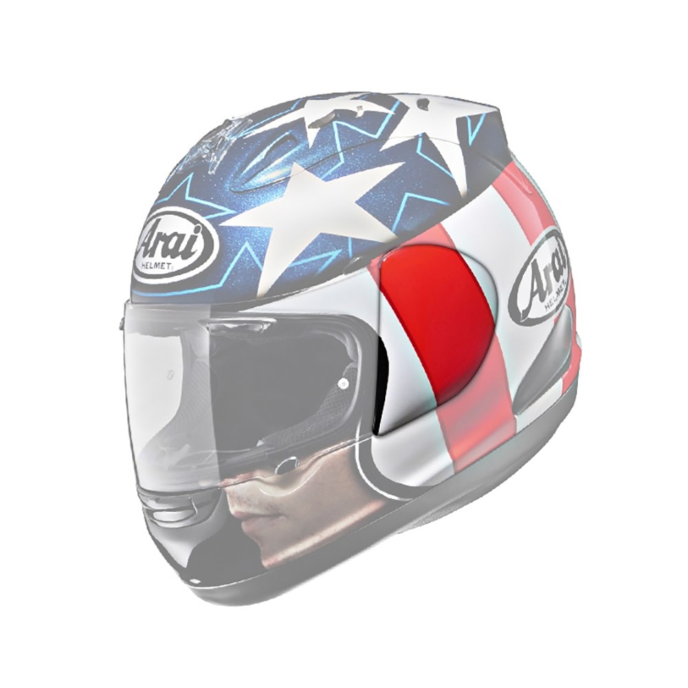 Tampa Lateral Arai RX-7 GP / Axces 2 / Chaser Hayden Open Face