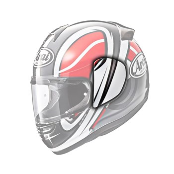Tampa Lateral Arai RX-7 GP / Axces 2 / Chaser Vortex Red