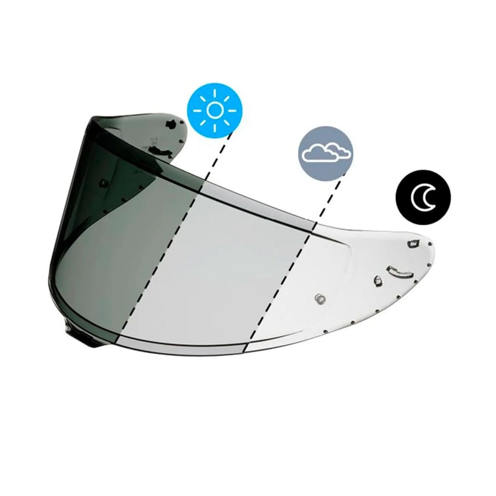 Viseira Shoei Cwr-F2 (Nxr 2 / X-SPR PRO) Transition
